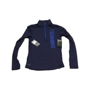 Seattle Seahawks Nike Womens Pullover Jacket Small
